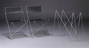 Niels Jørgen Haugesen. Par X-line stabelstole, par bukke 4