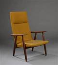 Hans J. Wegner. Lænestolhvilestol model GE-260 