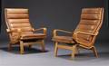 Dansk møbelproducent, par lænestole 2