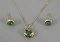 Smaragdsmykkesæt 3