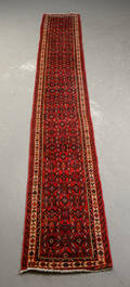 Persisk Hamadan løber 474 x 75 cm. 