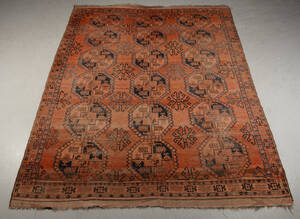 Ældre afghansk tæppe 343 x 268 cm.  