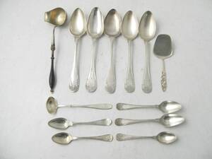 Silver, diverse skedar  bestick