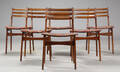 Dansk møbelproducent. Spisestole, teaktræ, 1960erne 6