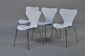 Arne Jacobsen, 7er stole model 3107, senere omlakeret 4