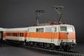 Märklin spor H0. Lokomotiv 3355  BR 111 samt fire vogne 4183, 4184 og 4185 5