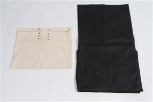 Betræk til Poul Kjærholm hvilestol PK22, sort læder