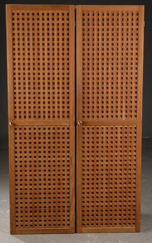 Trip Trap. To Admiral skabe af teaktræ 2