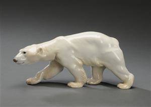 Bing  Grøndahl. Isbjørn af porcelæn nr. 1785