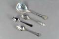 Skedar i silver 4 st