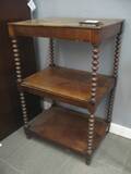 Etagebord, 1800-tal mahogny