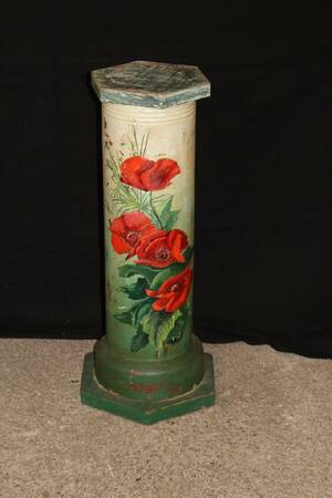 MÅLAD PIDESTAL CEMENT, H 73 CM