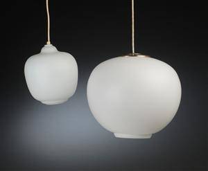 Par pendler af opalglas 2