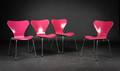 Arne Jacobsen. Fire stole, model 3107 4