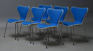 Arne Jacobsen. Sæt på seks stole, Syveren6