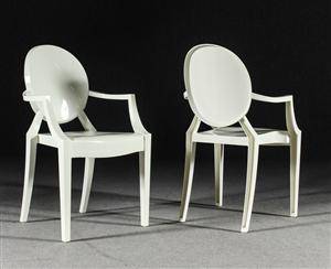 Philippe Starck, karmstolar Louis Ghost, Kartell 2