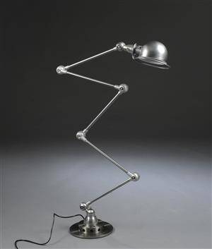 Jean Louis Domecq for Jieldé Lyon. Standerlampe, fem arme