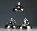 Housestyle. Tre stk loftlamper i metal.