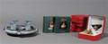 Georg Jensen. Golden Christmas. Samling juleuroer samt adventsstage 9