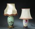 To bordlamper af porcelæn og messing 2