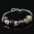 Troldekugler, Armbånd i sterling sølv med 7 charms