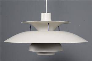 Poul Henningsen for Louis Poulsen. PH5 pendel, hvid.