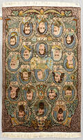 Matta, old Orientalisk ca 188x121 cm