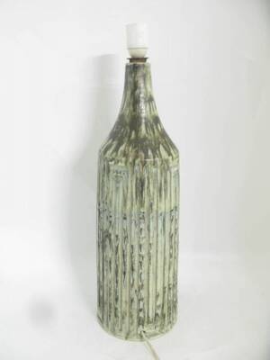 Bordslampfot, Glaserat stengods