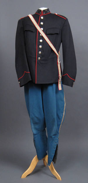Infanteri kaptajn uniform
