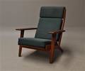 Hans. J. Wegner. Lænestol, model GE290A
