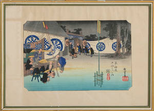 Træsnit Ando Hiroshige 1797-1858