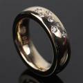 Dansk håndlavet ring i 14 kt. guld med brillanter 