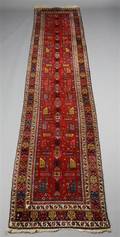 Persisk Nasrabad løber. 448x105 cm