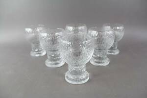 Glas Iittala Kekkerit Timo Sarpaneva 6 st