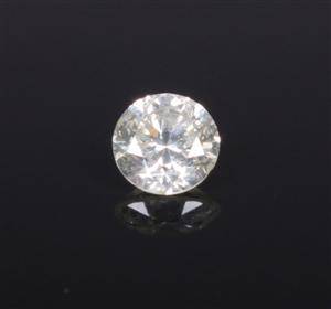 Uindfattet diamant, ca. 0.74 ct