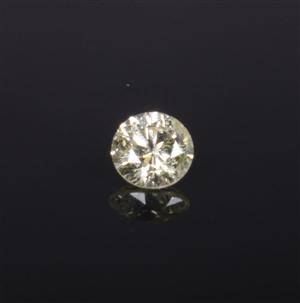 Uindfattet diamant, ca. 0.51 ct