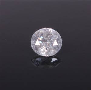 Uindfattet diamant, ca. 1.36 ct