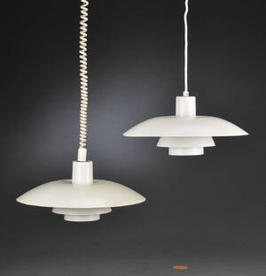 Poul Henningsen. Par PH4-pendler 2