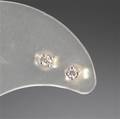 Brillant ørestikker, ca 0.05 ct