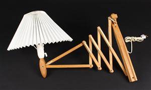 Le klint, sakselampe, egetræ 