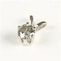 Brillantvedhæng af guld, ca. 0.31 ct