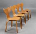 Arne Jacobsen, stolar Grand Prix, 4 st, bok