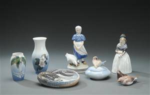 Kgl. Porcelæn samt Bing  Grøndahl. Samling figurer mm. 7