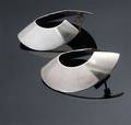 Nanna Ditzel for Georg Jensen, øreringe af sterlingsølv