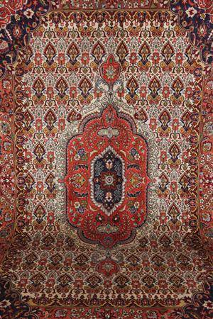 Persisk Tabriz tæppe, 398X250 cm.