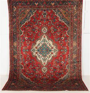 Persisk Hamadan tæppe, 285x202 cm.