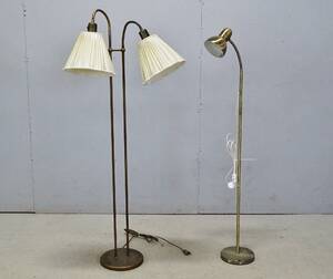 2 st. golvlampor, 1900-talets slut