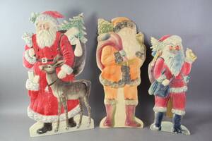 Juldekorationer i papp 3 st