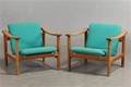 Hans J. Wegner. Par lænestole, model 280. 2 