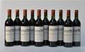 10 fl. Chateau Pontet-Canet, 1979, 1981, 1983 og 1991. 10